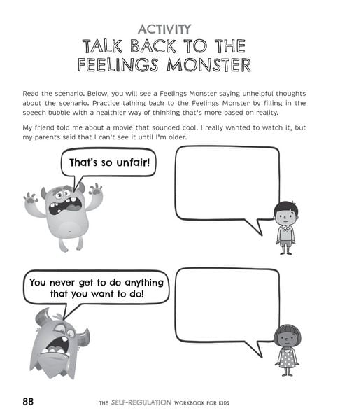 Produktbild: The Self-Regulation Workbook for Kids
