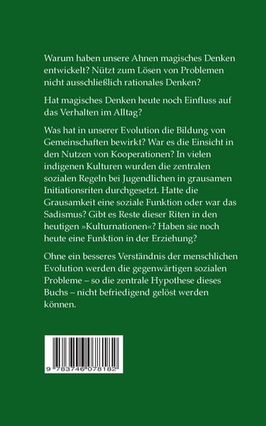 Produktbild: Schimpansen haben keinen Jagdzauber und klopfen nicht an Holz
