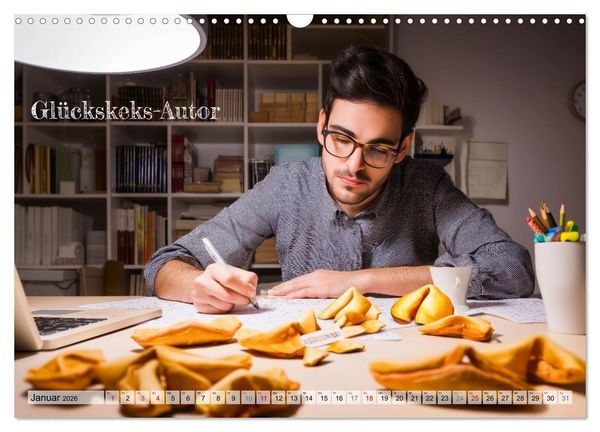 Produktbild: Lustige Berufe (Wandkalender 2026 DIN A3 quer), CALVENDO Monatskalender