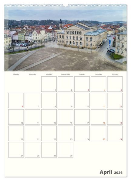 Produktbild: Coburg - im Wandel der Zeit (Wandkalender 2026 DIN A2 hoch), CALVENDO Monatskalender