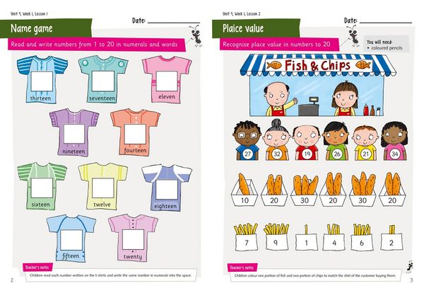 Produktbild: BUSY ANT MATHS ACTIVITY BK1C
