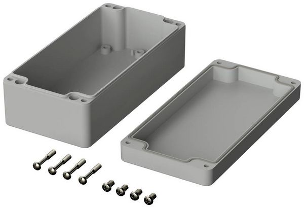 Produktbild: Bopla EUROMAS T 220 03220000 Industrie-Geh&auml;use 160 x 80 x 55 ABS Lichtgrau (RAL 7035) 1St.