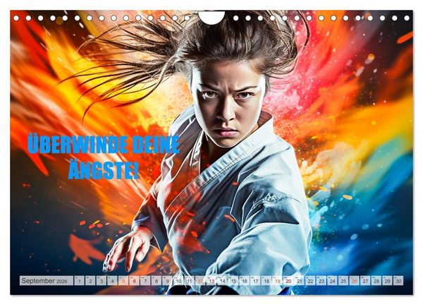 Produktbild: Judo und Motivation (Wandkalender 2026 DIN A4 quer), CALVENDO Monatskalender