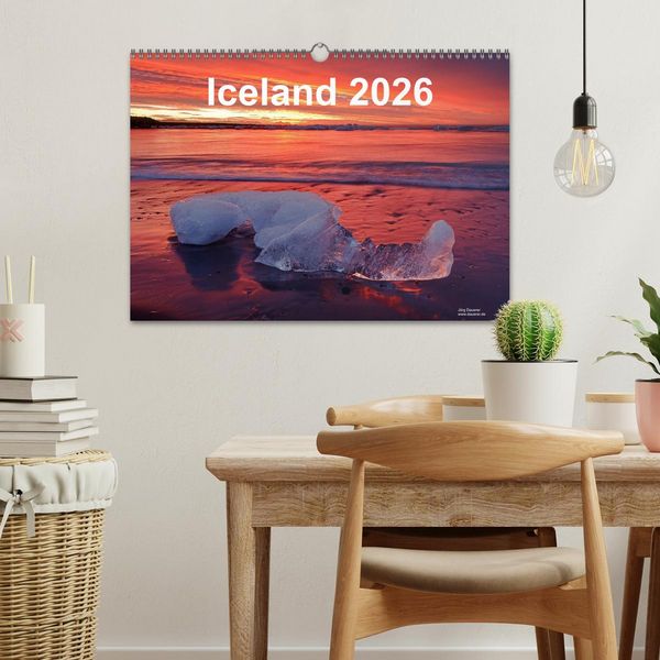 Produktbild: Iceland 2026 (Wall Calendar 2026 DIN A3 landscape), CALVENDO 12 Month Wall Calendar