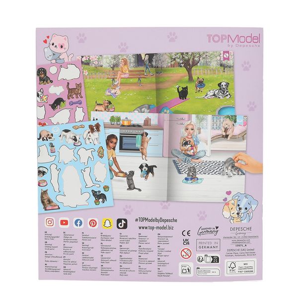Produktbild: TOPModel Stickerworld KITTY and DOGGY