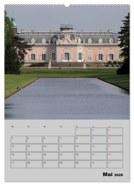 Produktbild: D&uuml;sseldorfer Burgen und Schl&ouml;sser (hochwertiger Premium Wandkalender 2026 DIN A2 hoch), Kunstdruck in Hochglanz