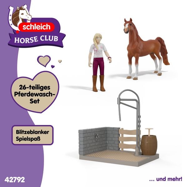Produktbild: schleich&reg; 42792 Sofias Horse Wash, Sofias Pferdewaschplatz