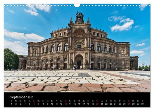 Produktbild: Dresden, das Florenz an der Elbe (Wandkalender 2026 DIN A3 quer), CALVENDO Monatskalender