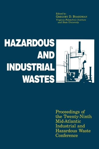 Produktbild: Hazardous and Industrial Waste Proceedings, 29th Mid-Atlantic Conference