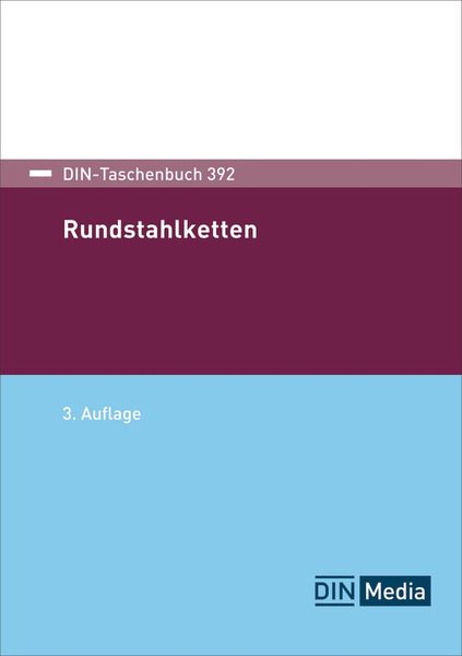 Produktbild: DIN-Taschenbuch 392