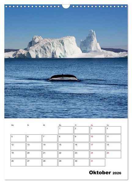Produktbild: Die Eisberge von Ilulissat (Wandkalender 2026 DIN A3 hoch), CALVENDO Monatskalender