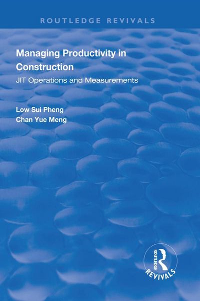 Produktbild: Managing Productivity in Construction