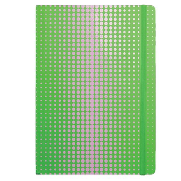 Produktbild: Notizbuch A4 Tec green-pink