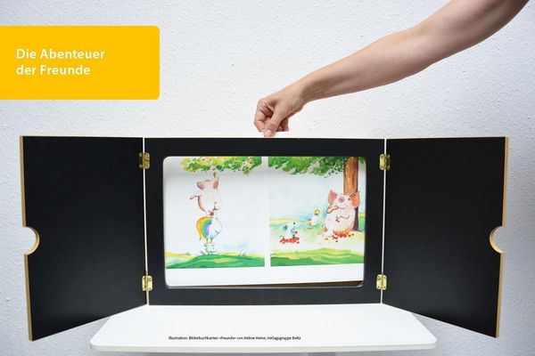 Produktbild: Bilderbuchkarten &raquo;Freunde&laquo; von Helme Heine