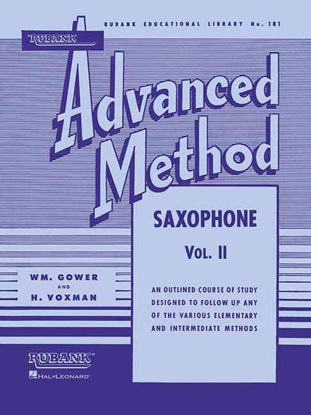 Produktbild: Rubank Advanced Method Saxophone