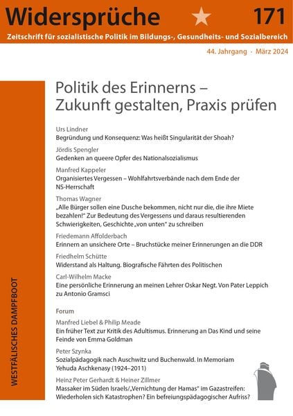 Produktbild: Politik des Erinnerns