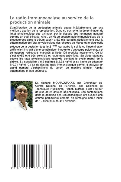 Produktbild: La radio-immunoanalyse au service de la production animale