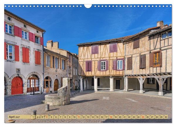 Produktbild: Bonjour Gascogne (Wandkalender 2027 DIN A3 quer), CALVENDO Monatskalender