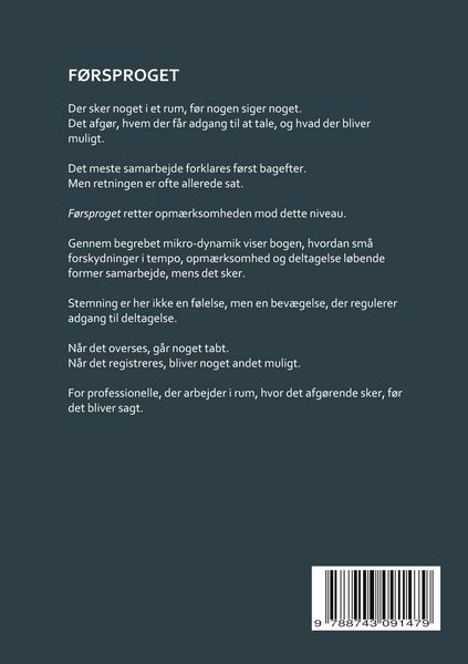 Produktbild: F&oslash;rsproget