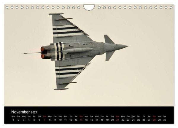 Produktbild: The Mighty Eurofighter Typhoon (Wall Calendar 2027 DIN A4 landscape), CALVENDO 12 Month Wall Calendar