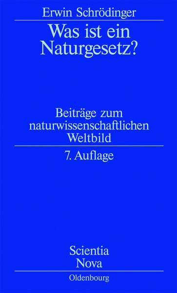 Produktbild: Was ist ein Naturgesetz?
