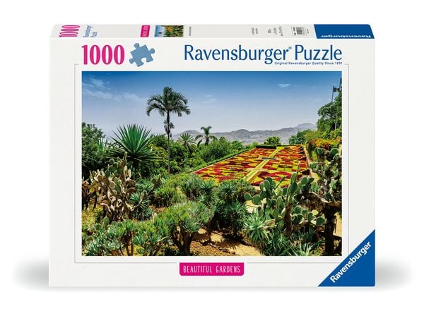 Produktbild: Erwachsenenpuzzle 1000 Teile - Botanischer Garten, Madeira