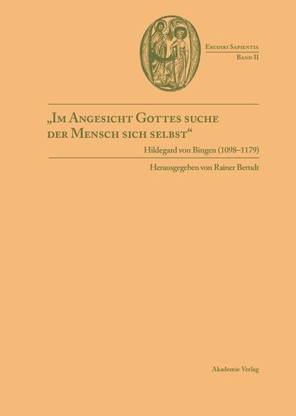 Produktbild: "Im Angesicht Gottes suche der Mensch sich selbst"