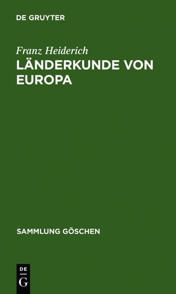 Produktbild: L&auml;nderkunde von Europa