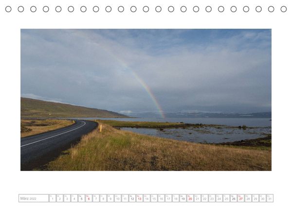 Produktbild: Island - Ansichten einer faszinierenden Insel (Tischkalender 2022 DIN A5 quer)