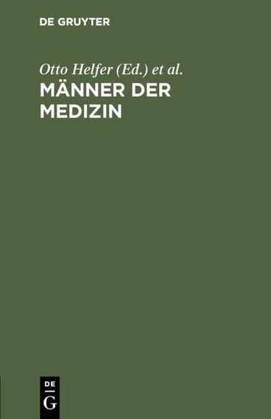 Produktbild: M&auml;nner der Medizin