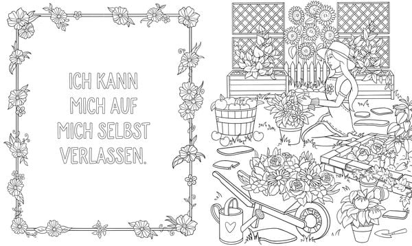 Produktbild: Flower moments &ndash; Traumhafte Bl&uuml;ten-Motive ausmalen und entspannen