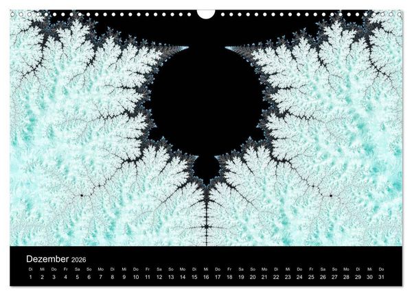 Produktbild: Fraktale - Farben - Formen 2026 (Wandkalender 2026 DIN A3 quer), CALVENDO Monatskalender