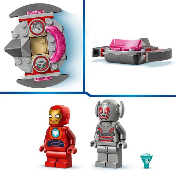 Produktbild: LEGO ǀ Marvel 11209 Iron Man und Seine Fantastischen Freunde Ultron vs. Iron Man