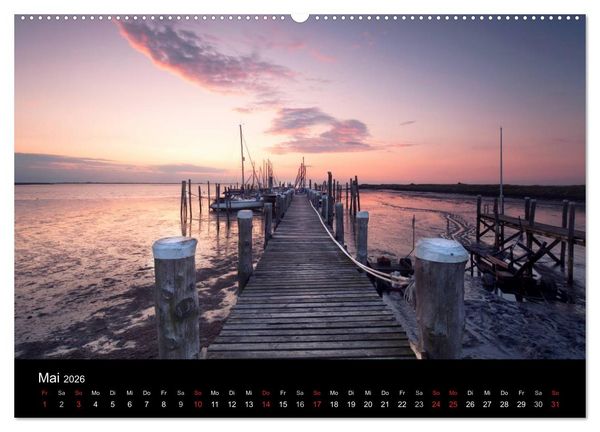 Produktbild: SYLT hinter den D&uuml;nen (hochwertiger Premium Wandkalender 2026 DIN A2 quer), Kunstdruck in Hochglanz