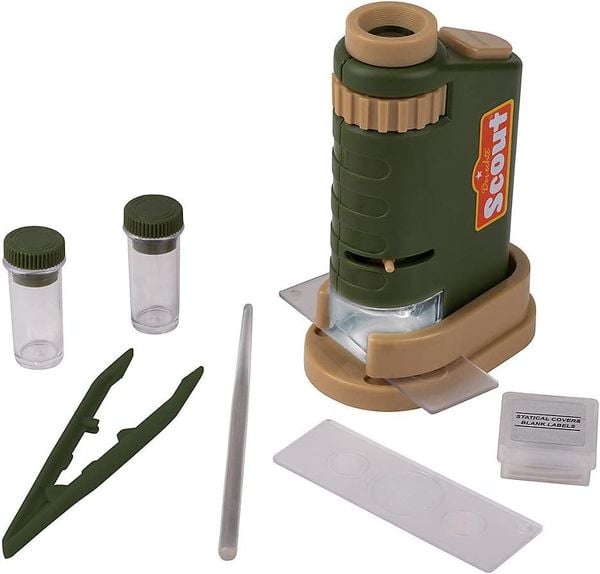 SCOUT Mini Mikroskop-Set, 8-teilig