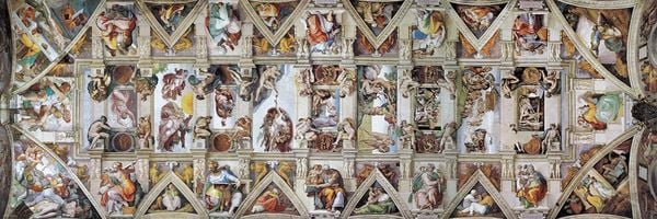 Produktbild: Decke der Sixtinischen Kapelle. 1000-Teile