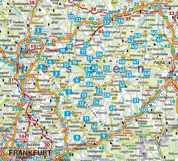 Produktbild: ROTHER Wanderf&uuml;hrer Vogelsberg - Wetterau