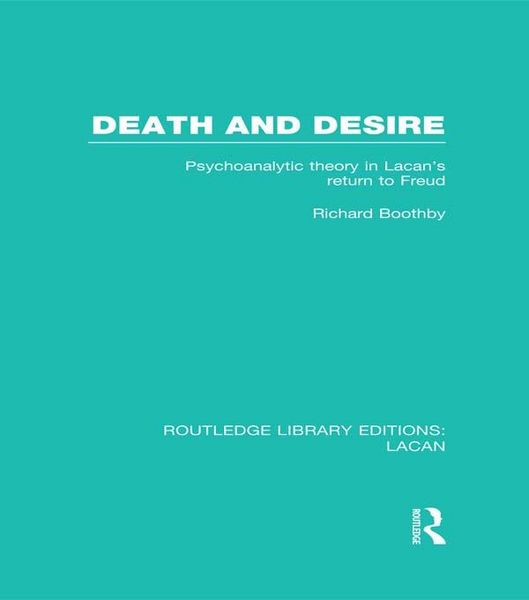 Produktbild: Death and Desire (RLE: Lacan)