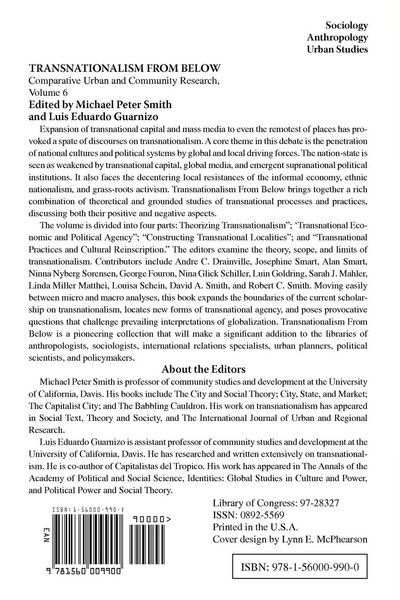 Produktbild: Transnationalism from Below