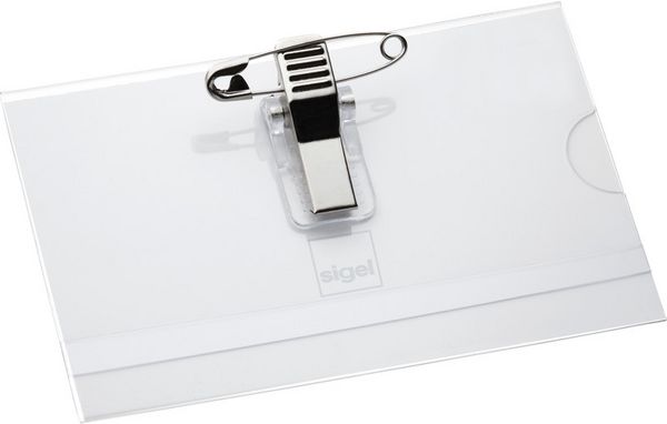 Produktbild: SIGEL Namensschilder, 90 x 57 mm