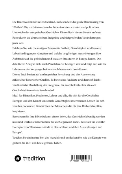 Produktbild: Bauernaufst&auml;nde in Deutschland