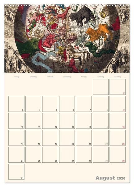 Produktbild: Zu den Sternen - mit Planerfunktion (hochwertiger Premium Wandkalender 2026 DIN A2 hoch), Kunstdruck in Hochglanz