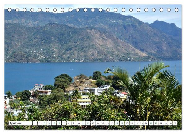 Produktbild: Guatemala - Buntes Herz der Mayas in Zentralamerika (Tischkalender 2026 DIN A5 quer), CALVENDO Monatskalender