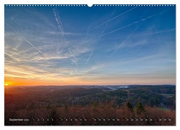 Produktbild: Franken WildRomantisch (hochwertiger Premium Wandkalender 2026 DIN A2 quer), Kunstdruck in Hochglanz