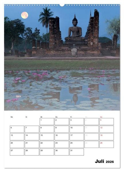 Produktbild: MEDITATION - Wellness f&uuml;r die Seele (hochwertiger Premium Wandkalender 2026 DIN A2 hoch), Kunstdruck in Hochglanz