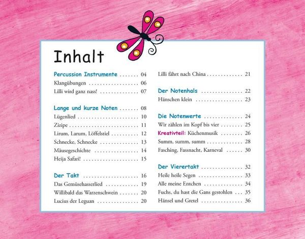Produktbild: Lillis Percussionschule (mit CD)