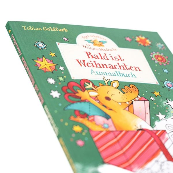 Produktbild: Spekulatius, der Weihnachtsdrache. Bald ist Weihnachten. Ausmalbuch