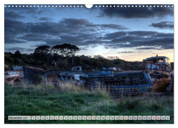 Produktbild: Cimeti&egrave;re de Bateaux de Rostellec (Wandkalender 2027 DIN A3 quer), CALVENDO Monatskalender