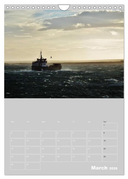 Produktbild: Orkney: A land with a view (Wall Calendar 2026 DIN A4 portrait), CALVENDO 12 Month Wall Calendar