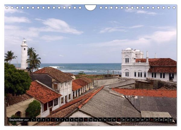 Produktbild: Sri Lanka (Wandkalender 2027 DIN A4 quer), CALVENDO Monatskalender